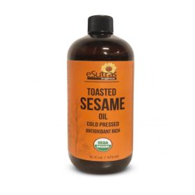 Toasted Sesame Seed Oil, Organic - 16 ounces