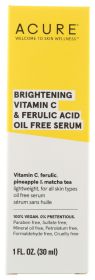 ACURE: Brightening Vitamin C and Ferulic Acid Serum, 1 fo