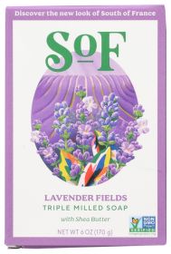 SOUTH OF FRANCE: Lavender Fields Bar Soap, 6 oz