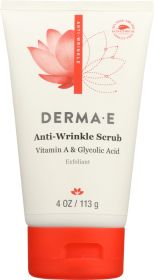 DERMA E: Anti Wrinkle Scrub, 4 oz